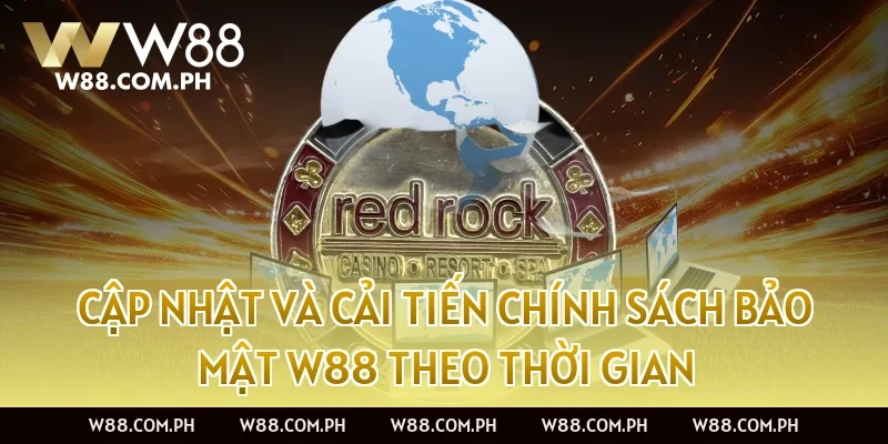 Cập nhật và cải tiến chính sách bảo mật W88 theo thời gian