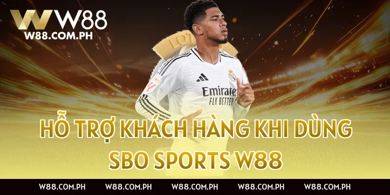 Hỗ trợ khách hàng khi dùng SBO Sports W88