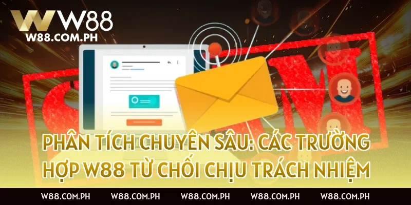 Phân Tích Chuyên Sâu: Các Trường Hợp W88 Từ Chối Chịu Trách Nhiệm